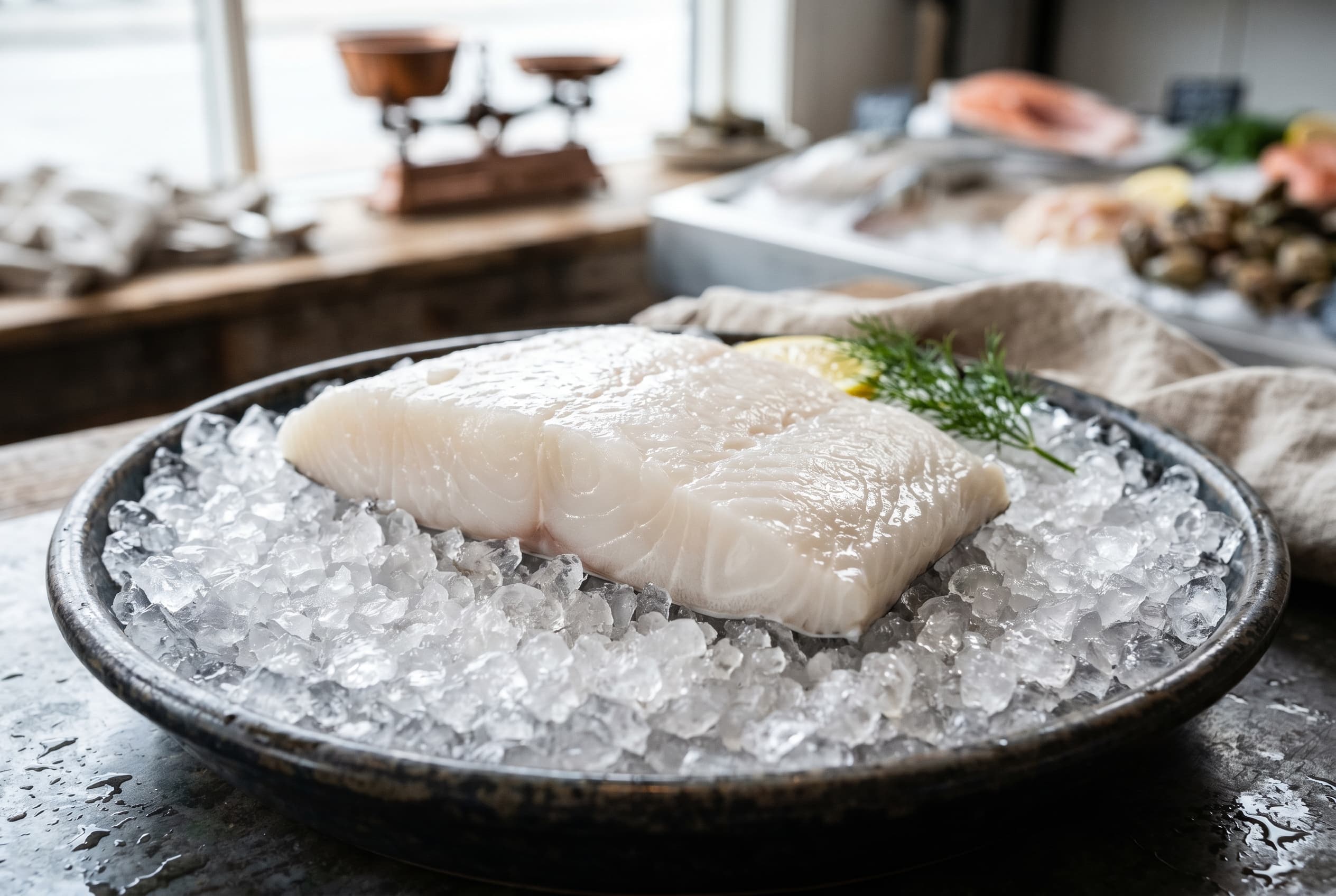 Fersk kvitfisk fra norsk fiskebil, priser sammenlignet på fiskebilenpriser.no